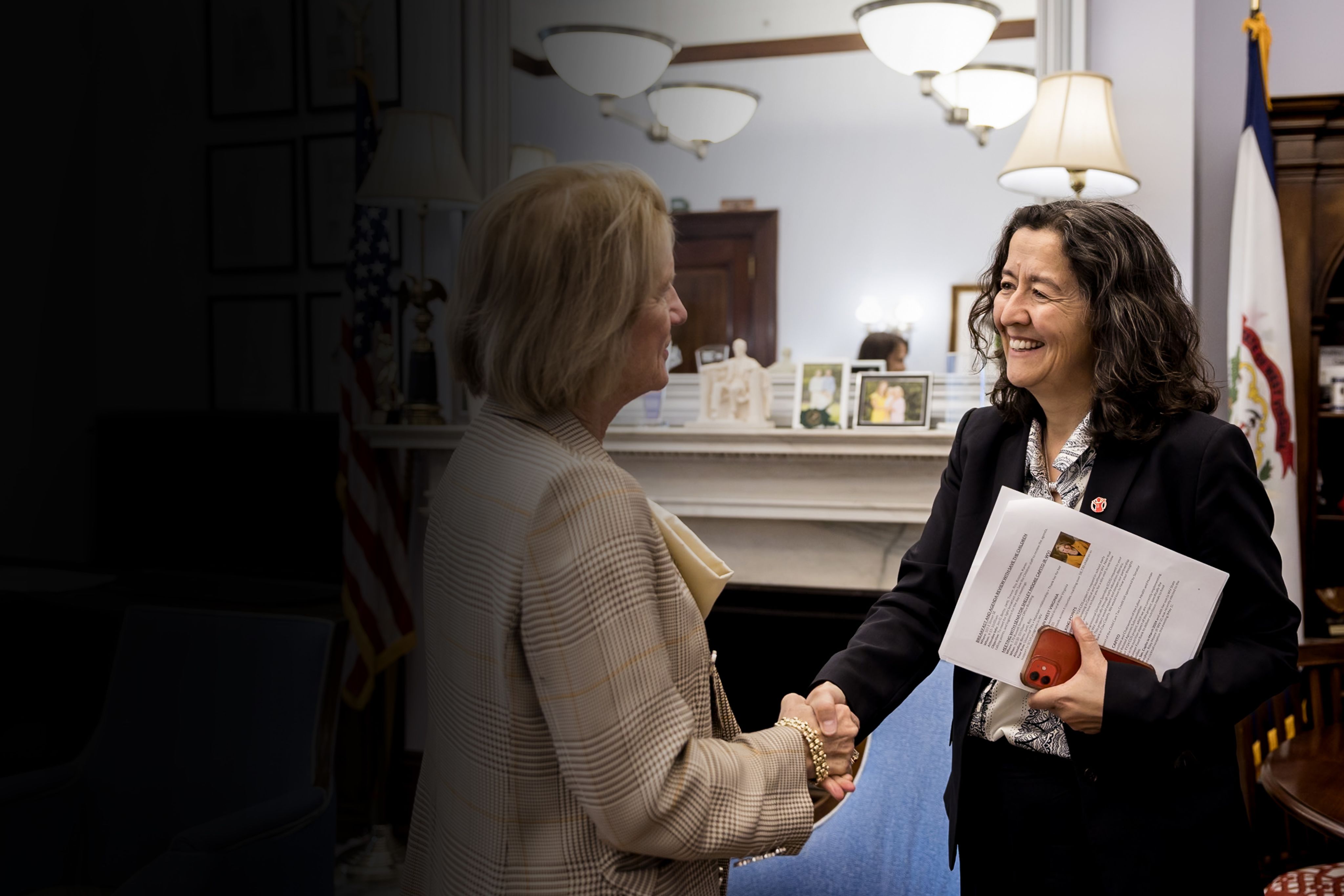  Description Save the Children President and CEO Janti Soeripto meets with lawmakers on Capitol Hill in Washington D.C.