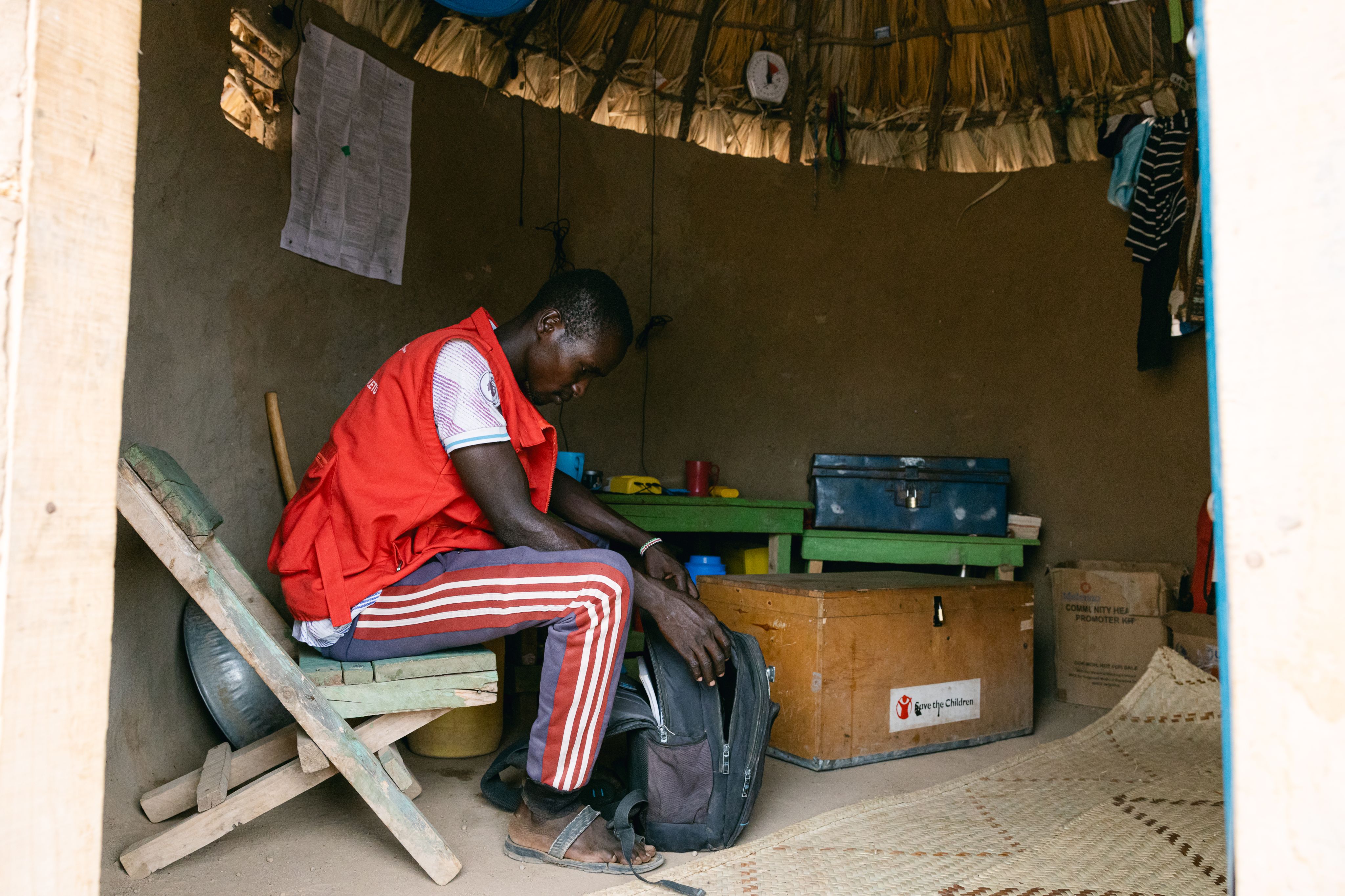 Charles providing vital resources to remote families